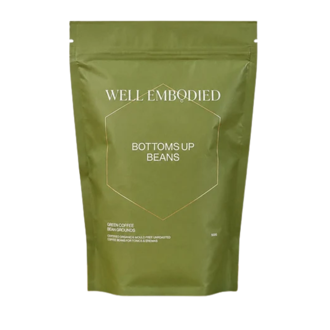 Ground Green Coffee Beans (Bottoms Up)