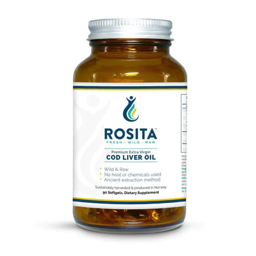 Premium Extra-Virgin Cod Liver Oil (Liquid or Capsule options)