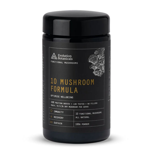 10 Mushroom Formula Optimise Wellbeing 100g