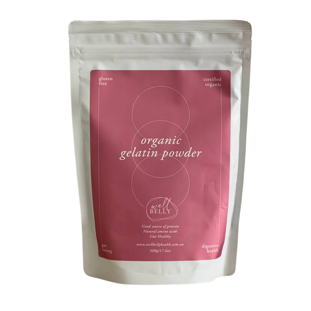 Organic Gelatin Powder - 100% Organic Porcine Gelatin 500g