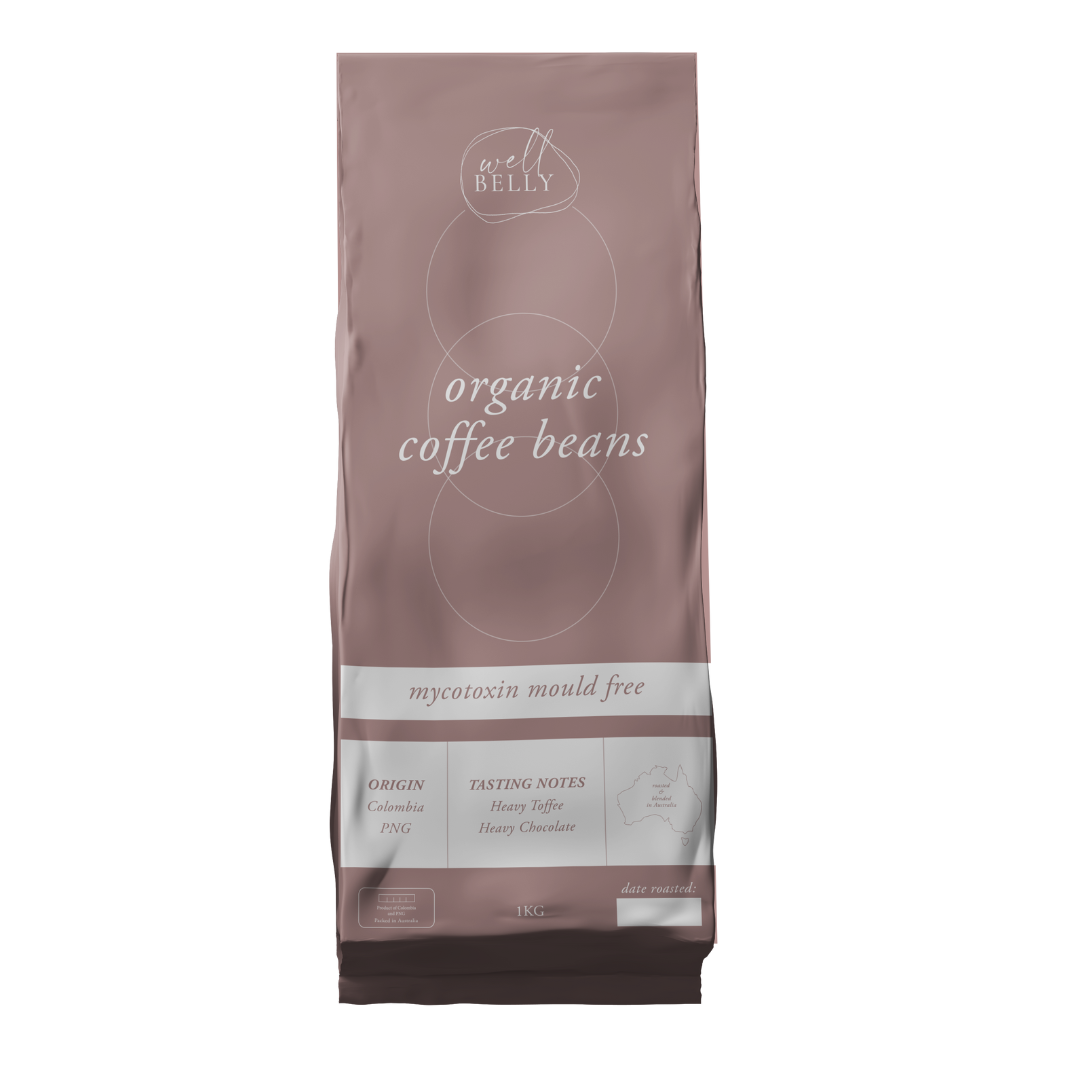 Organic Coffee Beans  - Mycotoxin + mould free 1kg