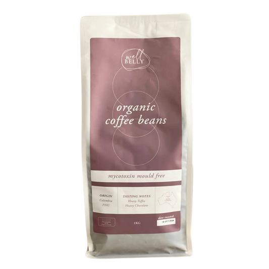 Organic Coffee Beans  - Mycotoxin + mould free 1kg