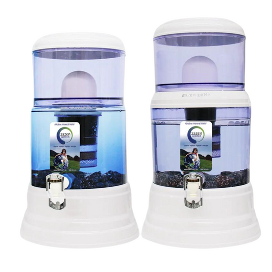 Zazen Alkaline Water System (Glass or BPA Free Plastic Option available)